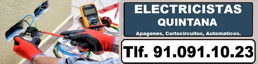 Electricistas Quintana 24 horas